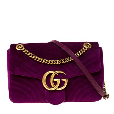 purple gucci marmont bag|pink Gucci bag small.